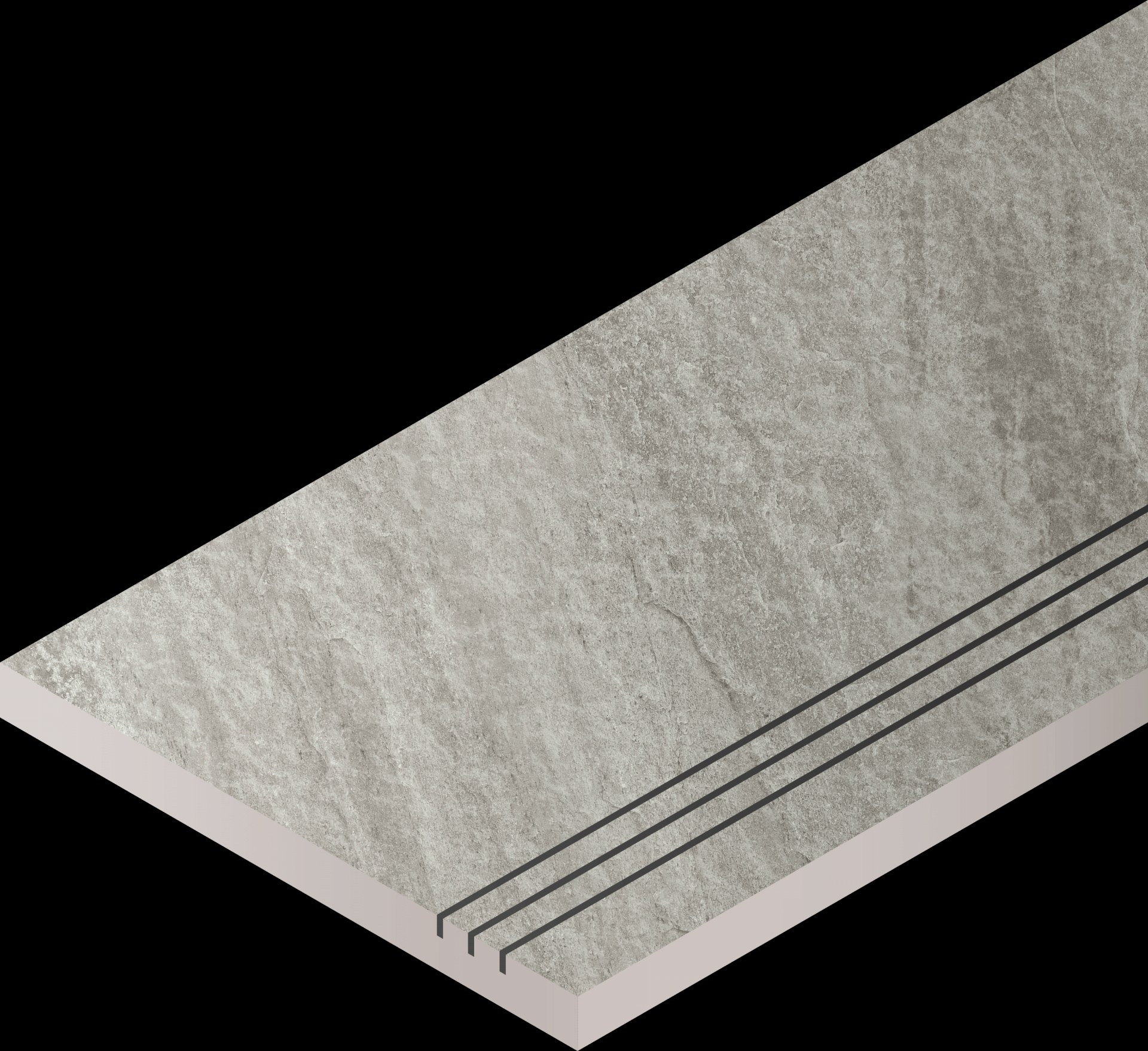 Керамогранит Италон Рок Бортик 30X60 Грип Пр
