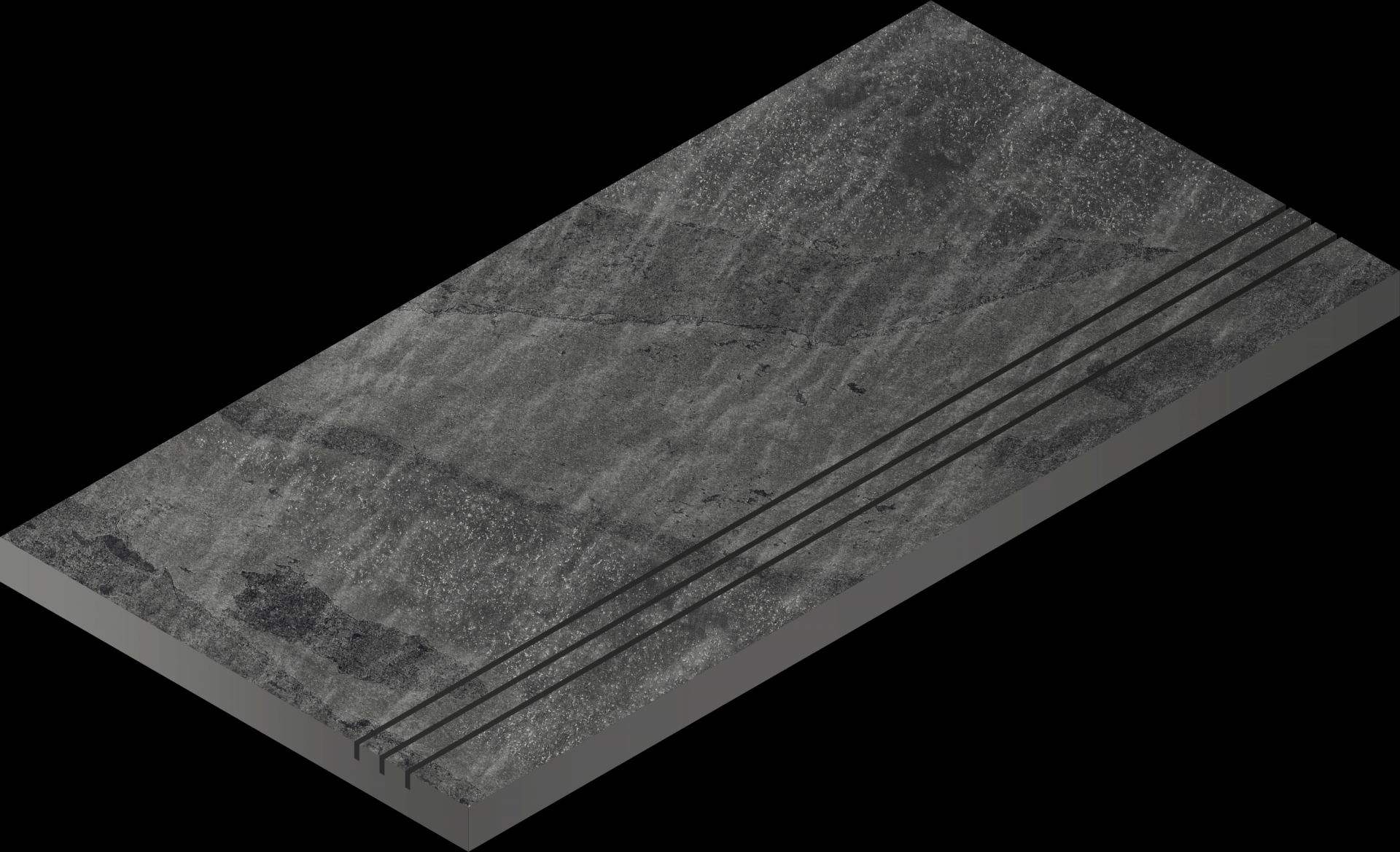 Керамогранит Италон Титанио Борt.30X60 Грип