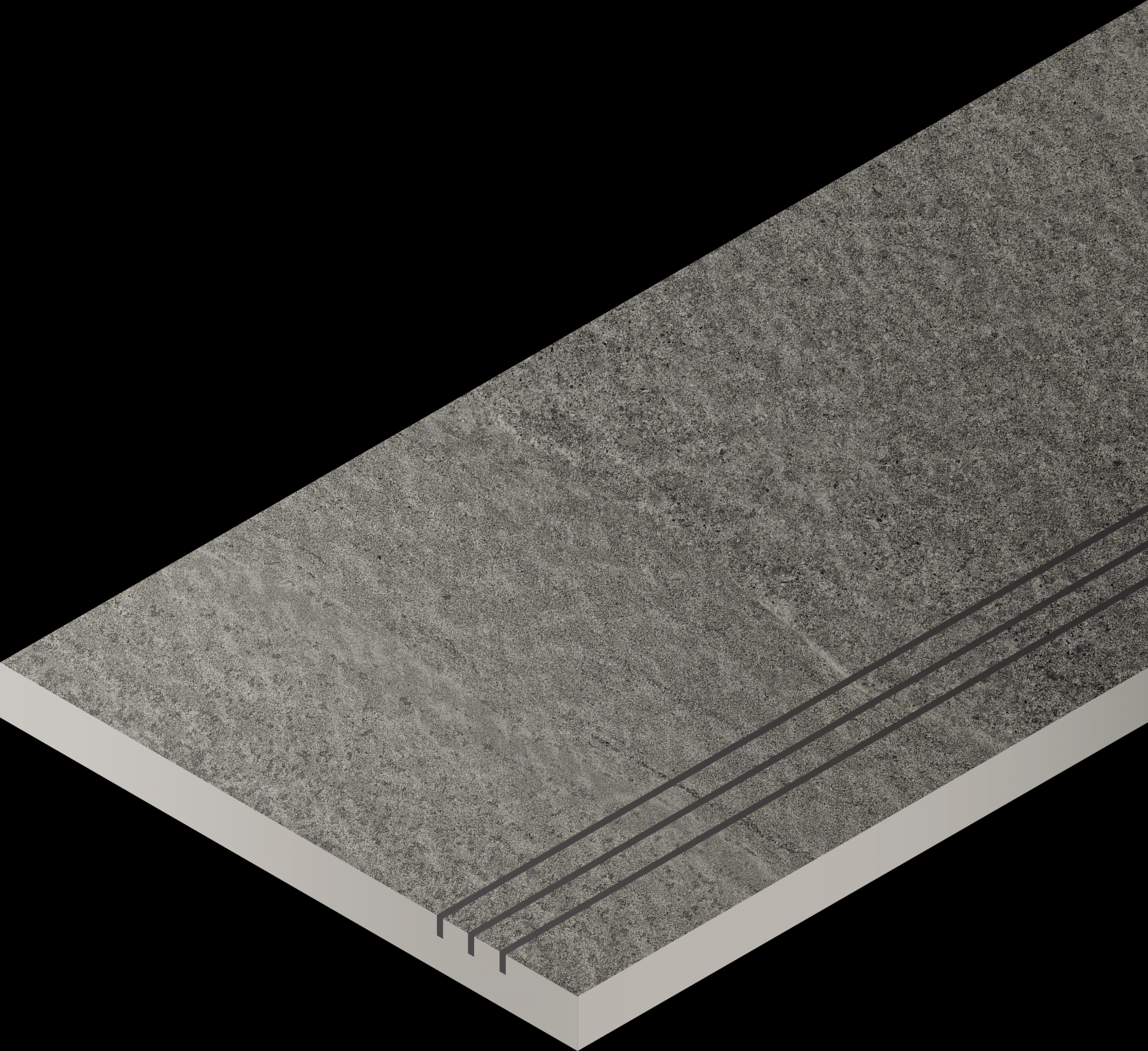 Керамогранит Италон Карбон Бортик 30X60 Грип Пр