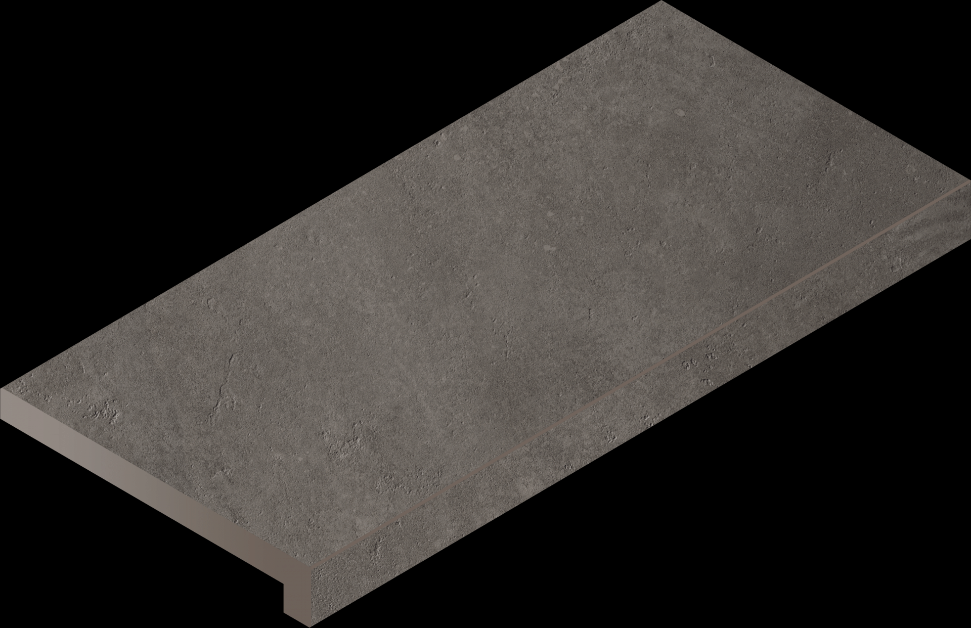 Керамогранит Италон Блэк Х2 Ступ.33X60 Фронт