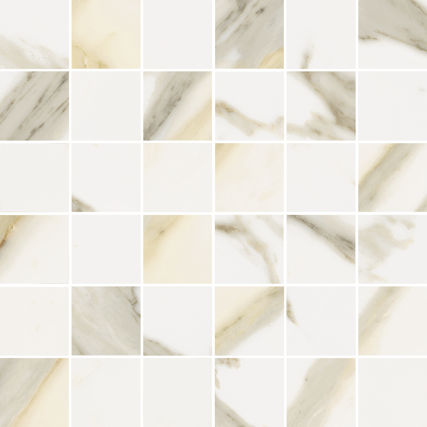 Керамогранит Италон Стелларис Калакатта Голд Мозаика 30X30