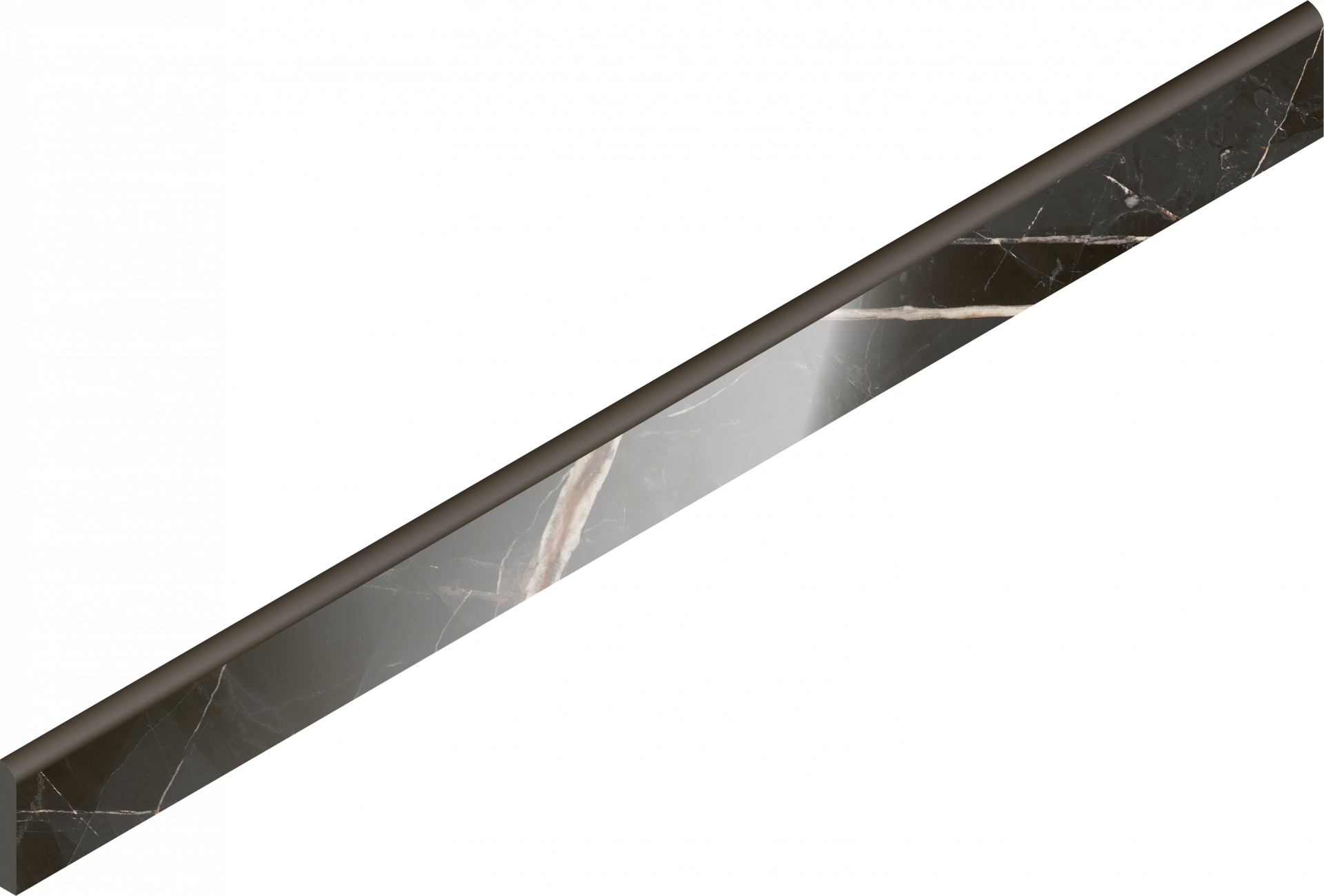 Керамогранит Италон Стелларис Абсолют Блэк 7,2X80 Плинтус Люкс