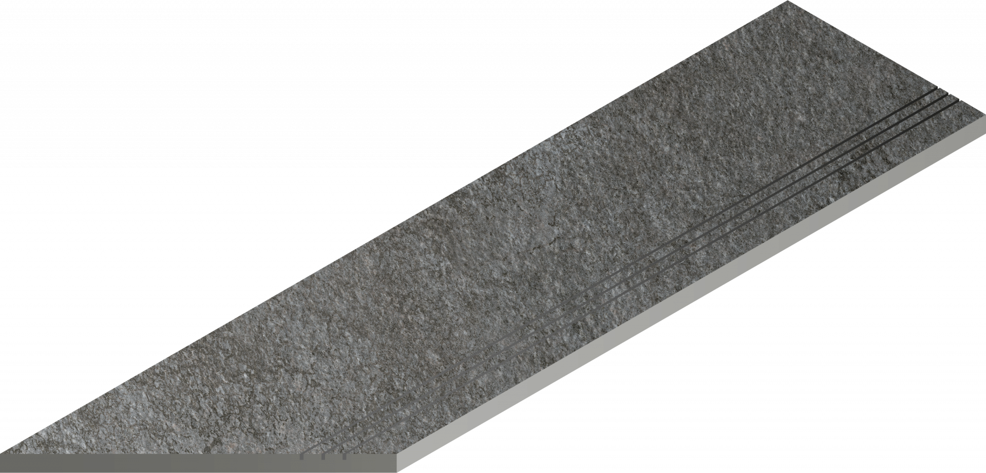 Керамогранит Италон Магма Графит Бор.30X120 Грип Лев
