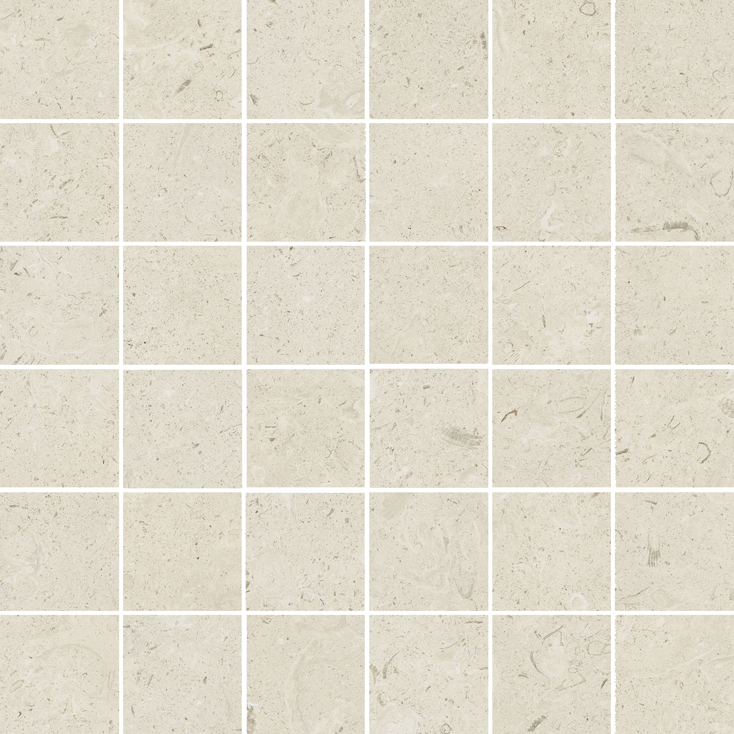 Керамогранит Италон Аура Стоун Уайт Мозаика 30X30